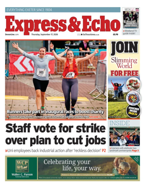 Cover of Express & Echo (City & East Devon Edition)