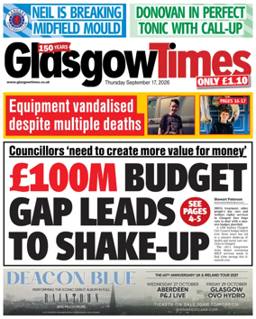 Cover of Glasgow Times