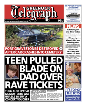 Cover of Greenock Telegraph