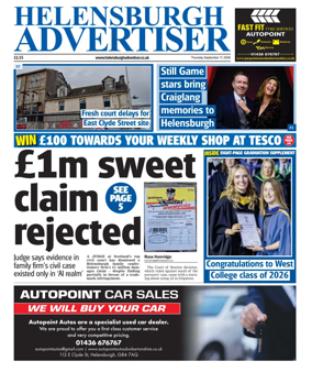 Cover of Helensburgh Advertiser