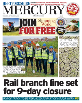 Cover of Hertfordshire Mercury