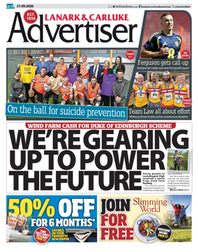 Cover of Lanark & Carluke Advertiser