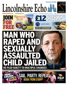 Cover of Lincolnshire Echo