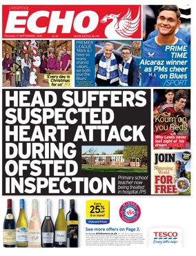 Cover of Liverpool Echo
