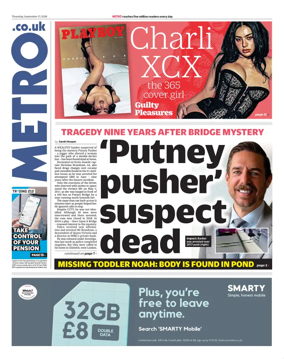 Cover of Metro (UK)