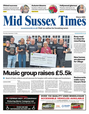Cover of Mid Sussex Times