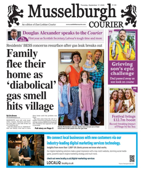 Cover of Musselburgh Courier