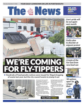 Cover of Portsmouth News