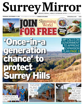 Cover of Surrey Mirror