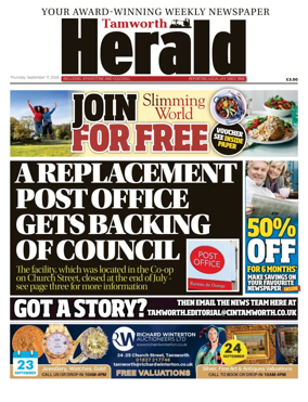 Cover of Tamworth Herald