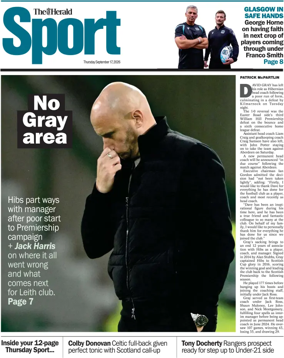 Cover of Herald Sport