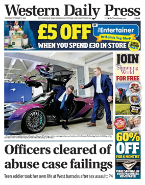 Cover of Western Daily Press