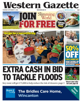 Cover of Western Gazette