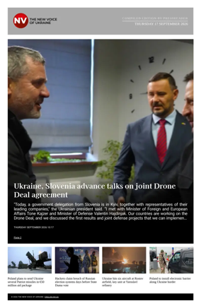 Cover of The New Voice of Ukraine