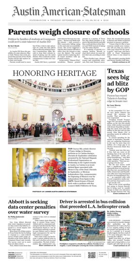Cover of Austin American-Statesman