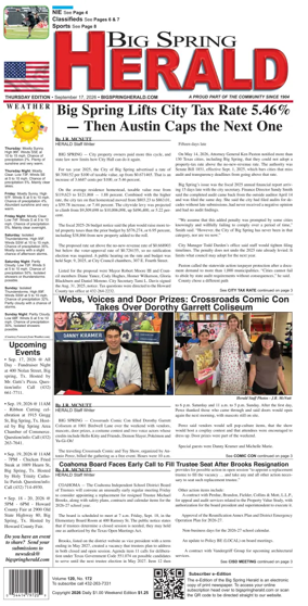 Cover of Big Spring Herald