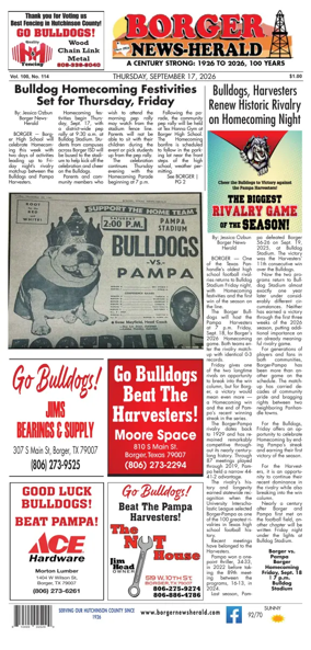 Cover of Borger News-Herald