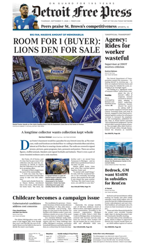 Cover of Detroit Free Press