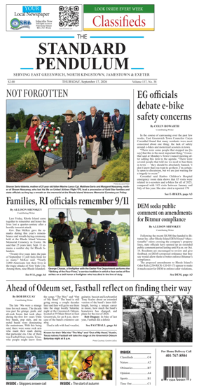 Cover of East Greenwich Pendulum