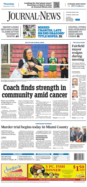 Cover of Hamilton Journal News