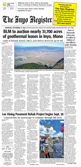 Cover of Inyo Register