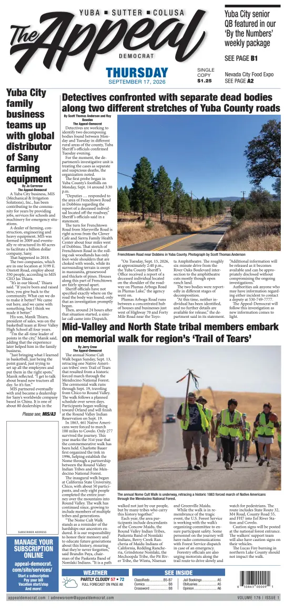 Cover of Marysville Appeal-Democrat