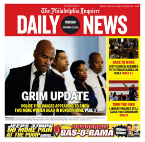 Cover of Philadelphia Daily News