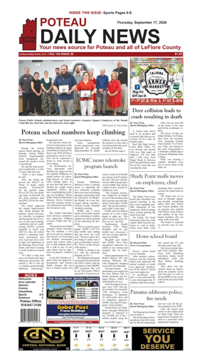 Cover of Poteau Daily News