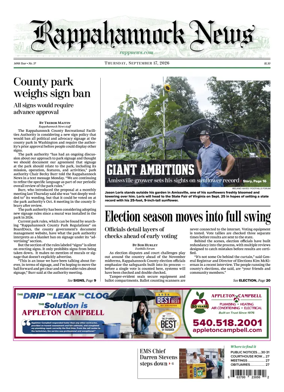 Cover of Rappahannock News