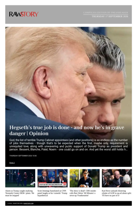 Cover of Raw Story