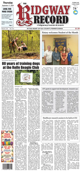 Cover of Ridgway Record