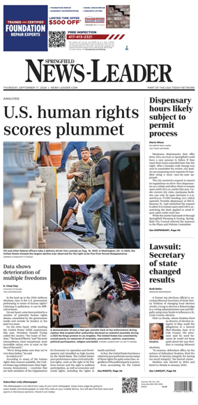 Cover of Springfield News-Leader