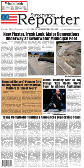 Cover of Sweetwater Reporter
