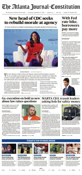 Cover of The Atlanta Journal-Constitution