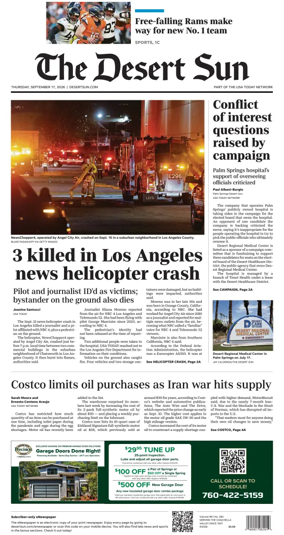 Cover of The Desert Sun