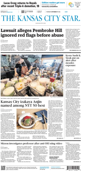 Cover of The Kansas City Star