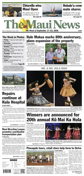 Cover of The Maui News - Weekender