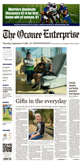 Cover of The Oconee Enterprise
