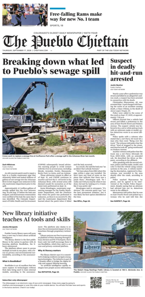 Cover of The Pueblo Chieftain