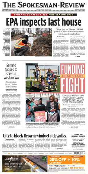 Cover of The Spokesman-Review (Spokane)
