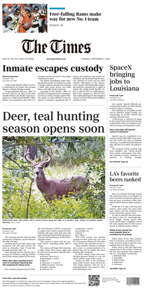 Cover of The Times (Shreveport)