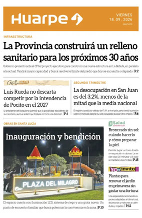 Cover of Diario Huarpe