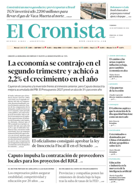 Cover of El Cronista