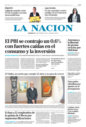 Cover of La Nacion
