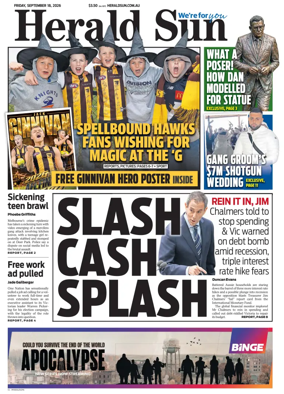 Cover of Herald Sun