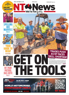 Cover of NT News