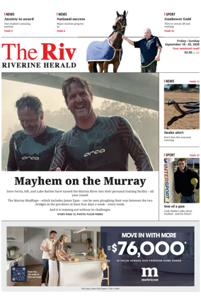 Cover of The Riverine Herald