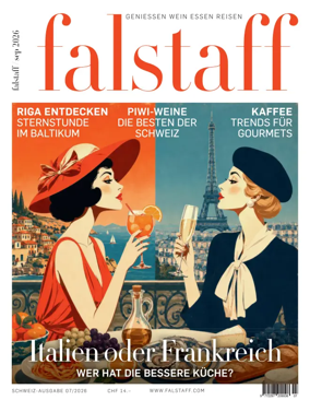 Cover of Falstaff Magazin (Schweiz)