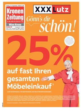 Cover of Kronen Zeitung
