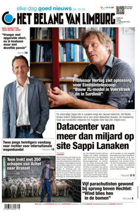 Cover of Het Belang van Limburg